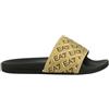 Emporio Armani EA7 Ciabatta con logo all-over (Black/Gold) 40