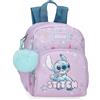 Disney Joumma Disney Lovely Stitch Zaino Prescolare Viola 19 x 24 x 10 cm Poliestere 4,56 L