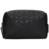 RAINS Wash Bag Small è una borsa da toilette impermeabile. (nero logo)