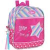 SKPAT - Zainetto Bambina Cinturino Regolabile - Pranzo Scolastico Zainetto Asilo Bambino, Zainetto Asilo Bambina - Resistente Zaino Asilo Bimbo, Zaino Asilo Bimba - Zaino Bambino Piccolo, Fucsia