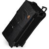 HEYO Borsa da viaggio con ruote, grande, XXL, 100 x 39 x 41 cm, robusta, bagaglio morbido, ideale per viaggi, manico telescopico da 160 l, Nero , 70x32x36 cm, Trolley morbido, borsa da viaggio con