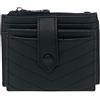 Steve Madden Portafoglio Hayden, Completamente nero trapuntato, Taglia unica, Hayden