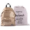 Colourbook Zaino Casual Elite 23 Litri Prisma Oro - Zainetto con Cuciture Rinforzate, Zip Scorrevoli e Schienale Ergonomico Imbottito, 41x31x16 cm