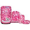SJ GANG STYLE JAM GANG Set Scuola UPDOWN BOX - LADY CHIFFON - Zaino Scuola Multiscomparto Ergonomico + Astuccio Totalmente Accessoriato + Portapenne Scuola con Organizer Interno + Sacca Sportiva
