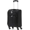 Flight Knight Lightweight 4 Wheel 800D Soft Case Suitcase Robust Anti Crack Cabin Carry On Hand Luggage Approved For Over 100 Airlines Including easyJet, BA & Many More!