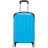 Boleedy Valigia Rigida Cabina 55cm in ABS Léger et Résistant avec Lucchetto et 4 Roulettes 360°,Trolley Bagaglio a Mano Pratique et Durable per Viaggio