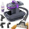Lavatappeti 450W 13kPa Lava Tappezzeria e Aspira per Divano Tappeti e Auto con 3