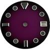 ATOMUSERLY 1pc 28,5 mm quadrante NH35 sfumato giallo viola verde sunburst for movimento automatico(YWZ-N-69)