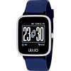 LIU JO Tech SWLJ044 - Smartwatch da donna in silicone, 48 x 34 x 11 mm, colore: Blu