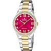 Festina Orologio Solar Donna in Acciaio Inossidabile 316l Multi