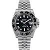 Seestern Sugess S420-2 GMT Automatico Acciaio Nero Datario Zaffiro Orologio Uomo