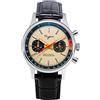 Sugess Seagull ST1901 Panda 40mm Crema V2 Racing Cronografo Sapphire 1963 BNIB B