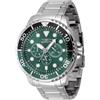 Invicta Pro Diver 47228 Orologio da Uomo - Impermeabile - Analogico - Movimento Quarzo - acciaio inossidabile con quadrante verde - 48mm