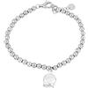 Donipreziosi Bracciale Capri in Argento 925% - Campanella con Sfere lisce - Campana di Capri Braccialetto da Donna e Ragazza