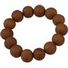 DLBTWDOYLS Bracciali di perline naturali di noci pecan, bracciali di preghiera, bracciali elastici fatti a mano piccoli frutti di noce, per uomini e donne