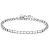S'Agapõ Bracciale Uomo in Acciaio e Zirconi | Collezione Tricky - STK01