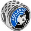 LES FOLIES DI PAOLA GRIECO Charm Atalanta Bergamo Stemma Dea Squadra di Calcio Serie A Scudetto in argento 925 - Les Folies per Pandora