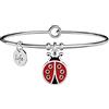 KIDULT Bracciale Donna Animal Planet Coccinella Portafortuna - Kidult