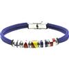 amorili Bracciale Uomo con Bandiere Nautiche Circolari e Corda | Stile Nautico Marinaro | Accessorio da Mare e Barca | Idea Regalo per Amanti della Navigazione bcc2717