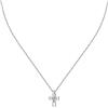 Morellato Collana Uomo in Argento 925‰, Zirconi, Collezione Tennis, Croce - SATT12
