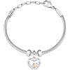 Morellato Bracciale da donna, Collezione Drops, in Acciaio,Idea regalo maestra - SCZ1096