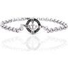 amorili Bracciale Uomo Ancora e Bussola in Acciaio Inossidabile - Braccialetto Nautico Regolabile Elegante - Idea Regalo BCC3122