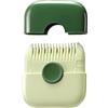 awakentti Rasoio per capelli con doppie punte, per tagliare e organizzare la frangia, tagliacapelli a doppia estremità per bambini, donne, ragazze, accessori per tagliare i capelli (verde)