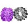 VCOOTS 2 Pz Silicone Penis Ring per gli uomini Cock Rings per l'erezione Enhancing Coppie Delay Control Stimolatore Dispositivo di Piacere Maschio Prepuzio Resistenza Anello Giocattoli Sesso
