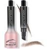 LOPHE Matita Sopracciglia Microblading, Matita Sopracciglia Impermeabile, Penna per Sopracciglia Lunga Durata e Asciugatura Rapida, Crea un Aspetto Naturale(#02Taupe)