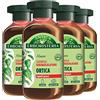 Antica Erboristeria Laboratorio Natura 4x Antica Erboristeria Shampoo Seboregolatore all'Ortica per Capelli Grassi Formula Vegan Senza Siliconi e Coloranti - 4 Flaconi da 250ml