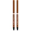 L'Oreal Paris L'Oréal Paris Infaillible Grip Eyeliner Matita Occhi Automatica in Gel Bronze Blaze Espresso a Lunga Tenuta 36H Waterproof Tratto Preciso e Definito con Spugnetta Integrata - 2 Matite