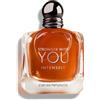 Armani Beauty Emporio Armani Stronger With You Intensely Eau de Parfum, Armani Beauty da uomo, profumo Fougère-Ambrato-Legnoso con note di pepe rosa, lavanda e vaniglia, 150 ml
