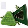XKrmp Green Triangle Soap Shampoo Bar with Usman Grass - Natural Cypress Leaf Solid Shampoo Bar for Natural Herbal Hair Care, Calming & Strengthens Hair for Women and Men (1PCS)