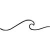 Inkster Onda | Tatuaggio Temporaneo con Certificazione Cosmetica UE - L'Originale | Resistente all'Acqua + Vegano | Tatuaggio Rivoluzionario di 2 Settimane