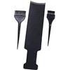 UKCOCO Pettine per Tintura Chioma Nero, Set 3 Pezzi per Ritocco alla Base | Plastica Riutilizzabile, Facile da Pulire, per Aree del Cuoio Capelluto e Lunghezze, Uso