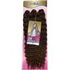 Ser Mulher ARIEL - Extension sintetiche di capelli ricci per Crochet Braids- 300Gr 55cm (T4/10 Dark/Brown Gold Degradee)