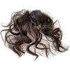 SDA287MZ Frangia Clip Capelli Veri Frangia riccia sottile Pezzi di capelli ricci soffici naturali Moda Clip-in Frangia d'aria Frangia sintetica Posticci Estensione dei capelli for donne Ragazze Frangetta Capel