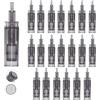 Lazzybeauty 20 Cartucce di Ricambio per Aghi Nano-R, per la Penna per Microneedling Dr.pen Modello A7, Parti di Ricambio Originali Monouso per Cartucce per Microneedling Accessori per la Cura della Pelle