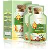 Shibeikadi Tintura naturale per capelli vegetali, crema colorante delicata per capelli a bolle botaniche, per donne e uomini, 10 confezioni/scatola (nero naturale)
