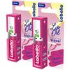 Labello Lip Oil Effetto Glossy Lucidalabrra Colore Pink Rock Lip gloss con Formula Vegana Effetto Volume 100% naturale - 2 Stick