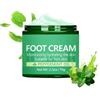 TUOSHITONG Crema per piedi all'olio di menta piperita per talloni e piedi screpolati secchi, lozione idratante e anti-cracking e balsamo per piedi, mani, talloni, gomiti e ginocchia, ammorbidisce e idrata la