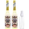 FAMILYCOM Florida Acqua Perù Original Pack 2 Bottiglie da 270 ml con Dosatore Spray. Murray e LanMan. Giallo originale del Perù. Totale 540 ml.