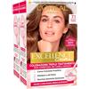 L'Oreal Paris L'Oréal Paris Tinta Permanente Excellence Creme 7.1 Biondo Cenere Colorazione Triplo Trattamento Copre 100% dei Capelli Bianchi Lunga Durata con Acido Ialuronico - 2 Tinte