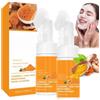 PHFDQKG Detergente Viso alla Curcuma con Spazzola, Pure Glow Cleanse, per Donna e Uomo, Struccante, per Tutti i Tipi di Pelle (100 ml)
