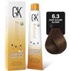 GK Hair Crema Colorante per Capelli 100 ml - Colore Semi-Permanente Nutriente per Styling, Tonalità Naturali e Intense, Ideale per Colpi di Luce, Riflessi e Risultati Uniformi con Applicazione Facile