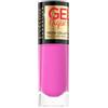 Eveline Cosmetics Smalto Gel Gel Laque No. 206 - Asciugatura Rapida, Lunga Durata, Effetto Gel Senza Lampada UV/LED, 8ml