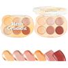 Generico Illuminante Trucco | Palette Contouring e Blush 6 Colori con Effetto Highlighter,Cosmetici Crema Impermeabili a Lunga Tenuta per Donne e Ragazze