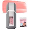 Qixfyze Aztk Blush Jc04 Jelly Color Liquid Blush, 2025 2 In 1 Contour Beauty Wand Liquido Waterproof, Contorno Illuminante Per Tutto Il Giorno Con Mini Piumino Per Cipria(JC06 Guava Cream)