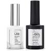 EZ Flow EzFlow - Color Duos - Lacquer + Gel - Top Coat - 14mL / 0.5oz EACH