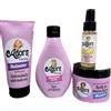 Generico set COMPLETE capelli LISCI SHAMPOO GLOSSY LISCI + BALSAMO NUTRIENTE+ MASCHERA RISTRUTTURANTE +CRISTALLI LIQUIDI per un liscio perfetto anti crespo